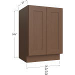 Vanity Full Height Double Door Sink Base