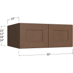 Wall Refrigerator Cabinet 30" Wide