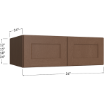Wall Refrigerator Cabinet 36" Wide
