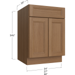 Double Door / Single Drawer Base Cabinet