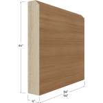 Shaker Furniture Base Moulding