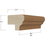 Traditional Light Rail Moulding