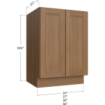 Vanity Full Height Double Door Sink Base