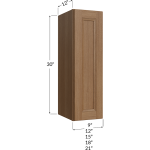 Single Door Walls 30" High