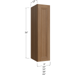 Single Door Walls 36" High