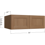 Wall Refrigerator Cabinet 33" Wide