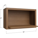 Wall Microwave Cabinet Kit