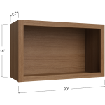 Wall Open Cabinet