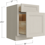 Gabinete base para escritorio