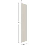 Panel de recubrimiento alto de 1/4"