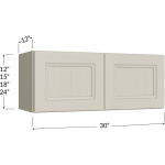 Gabinete puente de dos puertas, 30" de ancho