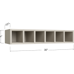 Cubo vinero de pared