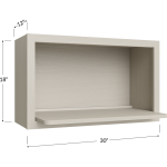 Kit de gabinete de pared para microondas