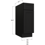Gabinete base de una puerta / un cajón