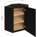 Gabinete de pared esquinero diagonal