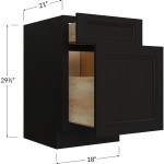 Gabinete base para escritorio