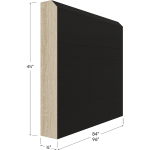 Moldura de base tipo mueble Shaker