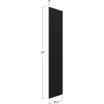 Panel de recubrimiento alto de 1/4"
