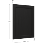 Panel lateral decorativo para mueble de baño