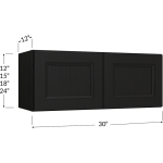 Gabinete puente de dos puertas, 30" de ancho
