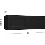Gabinete puente de dos puertas, 36" de ancho