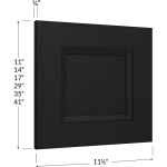 Panel lateral decorativo de pared