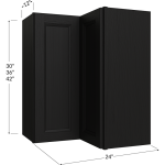 Gabinete de pared de fácil alcance, 24" de ancho