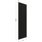 Panel de recubrimiento de pared de 1/4"