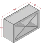 Wall X Wine Rack Cabinets