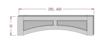 Range Hood Valance