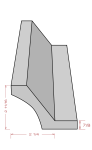 Moldings--Cove Crown Molding