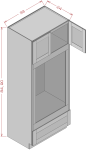 Oven Cabinets
