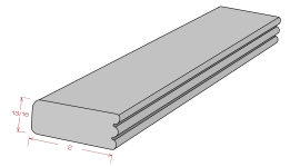 Moldings-Triple Bead Molding