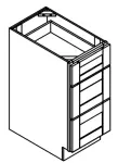 Three Drawer Base Cabinet