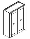 42" High Two Door Wall Cabinets
