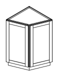 Angled Base Cabinet