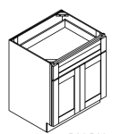 2 Door 1 Drawer Base Cabinets