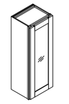 42" High One Door Wall Cabinets