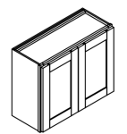 24" High Wall Bridge Cabinets