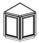 Angled Base Cabinet
