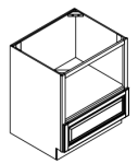 Base Microwave Cabinet