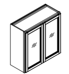 30" High Two Door Wall Cabinets