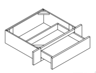 Vanity Knee Drawer