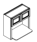 Wall Built In Microwave Cabinets