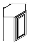 Gabinetes de pared diagonales