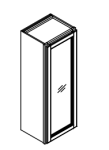 42" High One Door Wall Cabinets