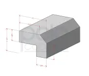 Angle Light Rail Molding