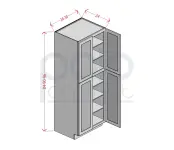 Four Doors Pantry Cabinets