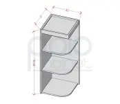End Shelf Wall Cabinets