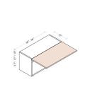 Single Lift Door Wall Cabinets